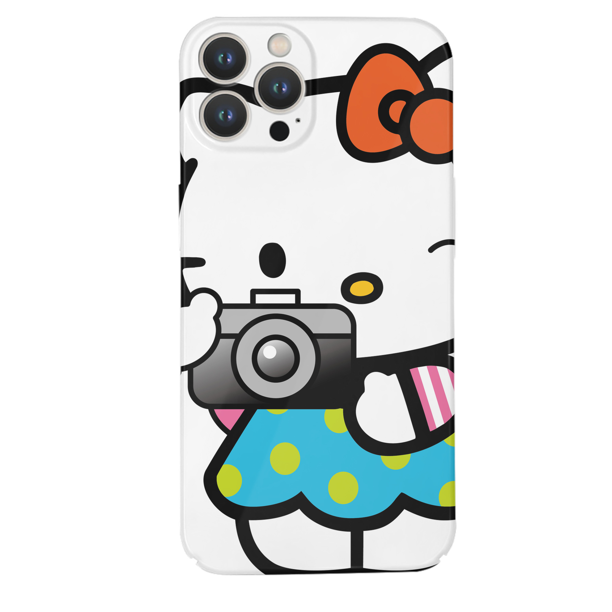 （画像用） Hello Kitty ハローキティ 【iPhone 14シリーズ対応】ハードケース